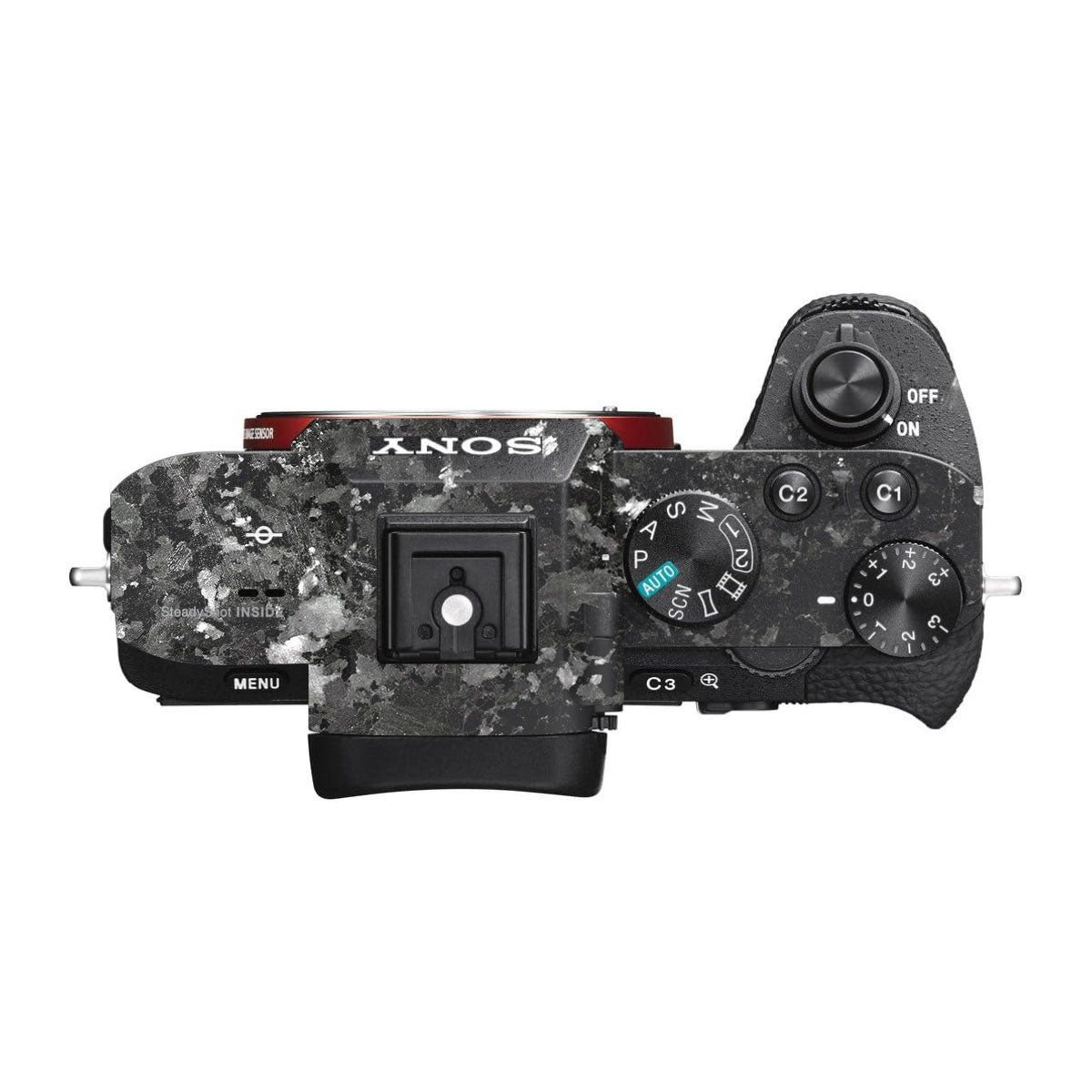 Black Granite Sony A7R III Camera Skins