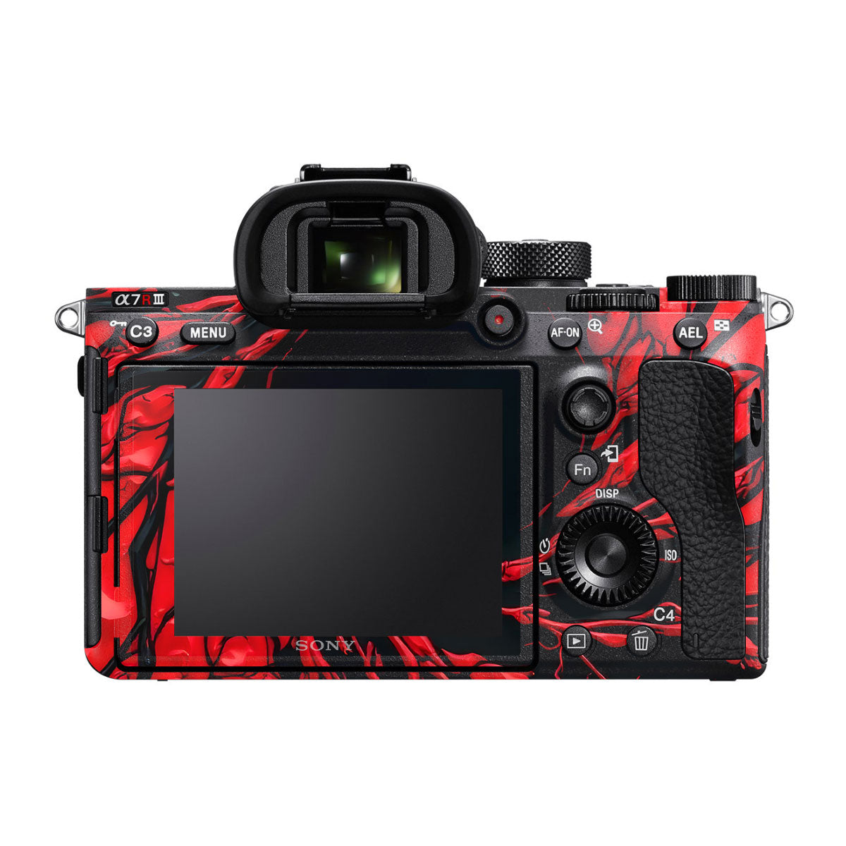 Venom Red Sony A7R III Camera Skins