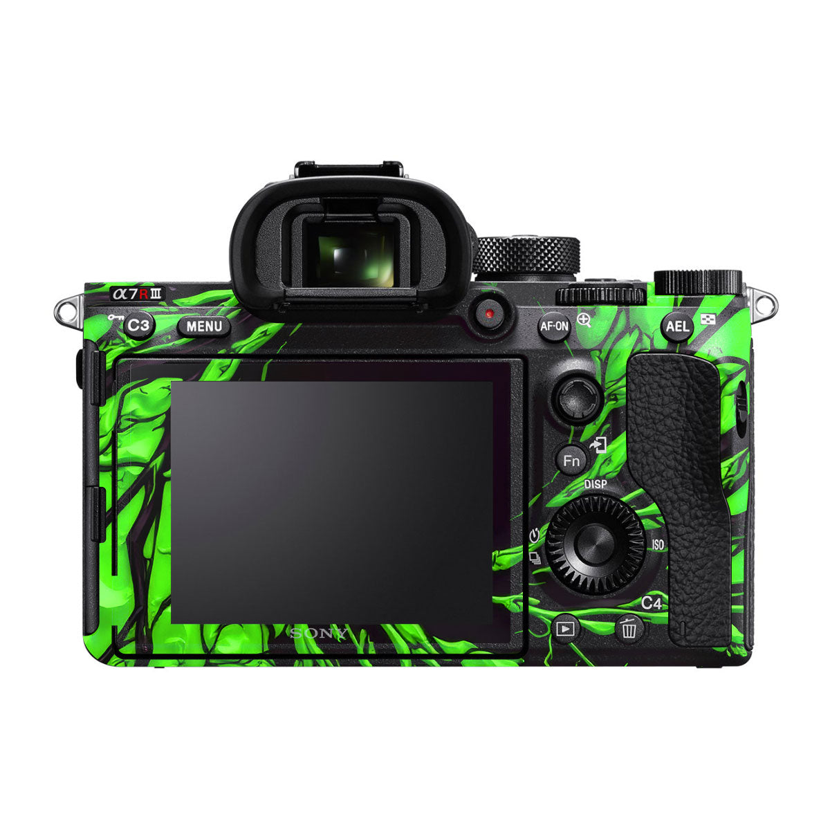 Venom Green Sony A7R III Camera Skins
