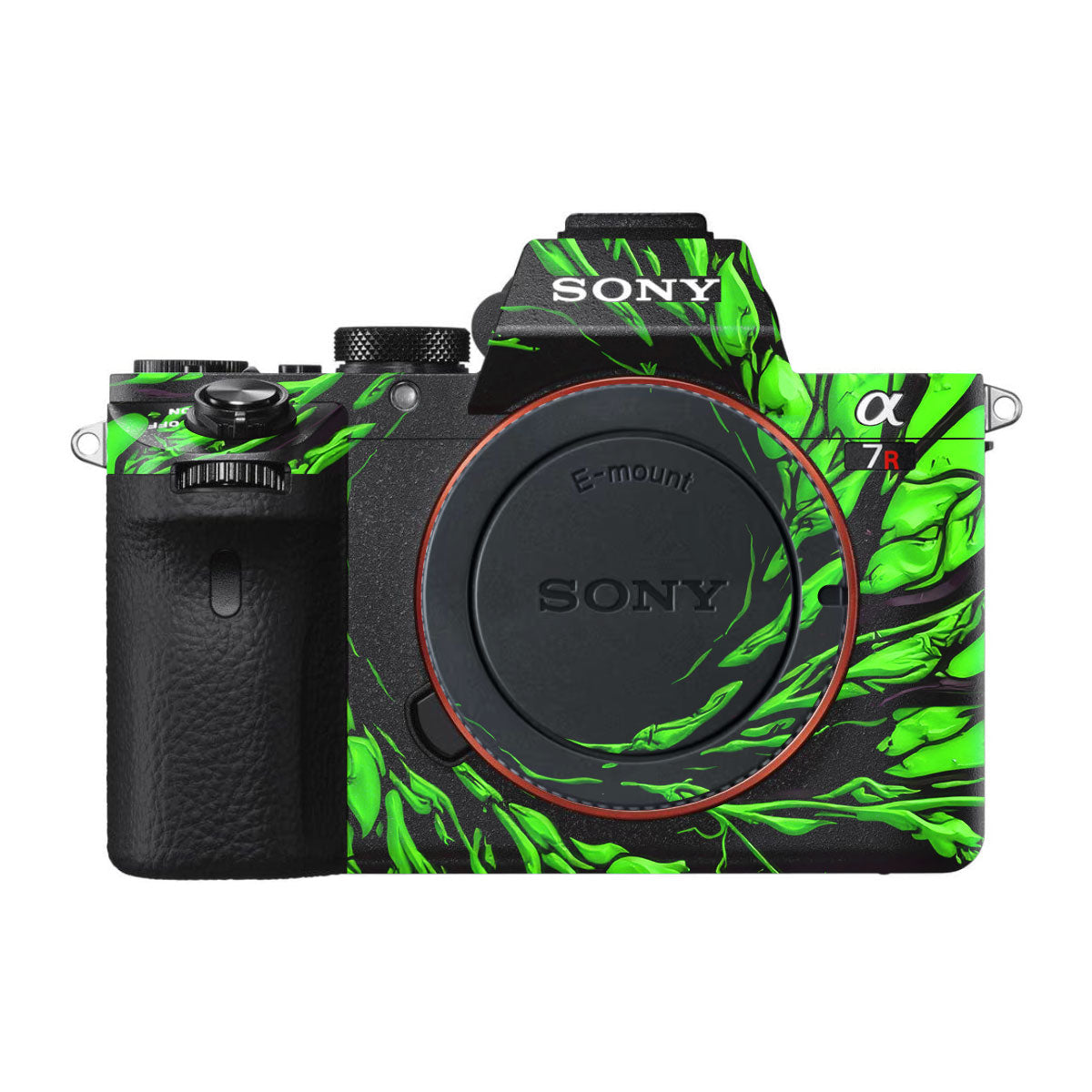 Venom Green Sony A7R III Camera Skins