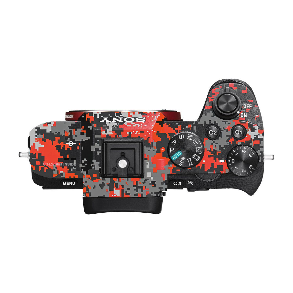 Inferno Pixel Sony A7R III Camera Skins