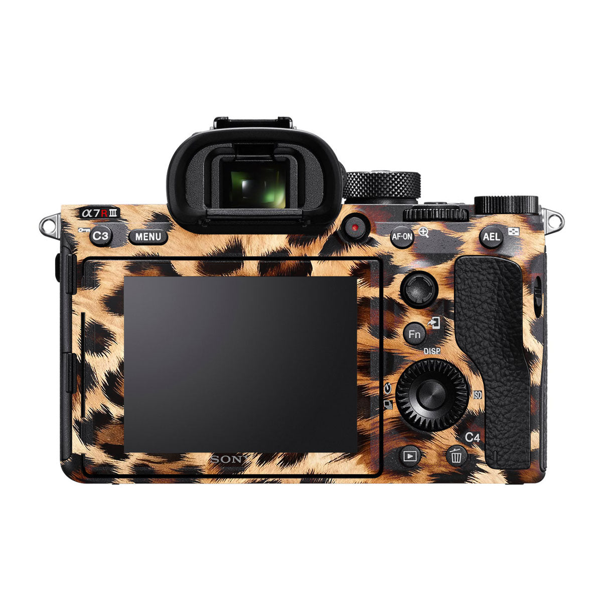 Classic Leopard Spots Sony A7R III Camera Skins