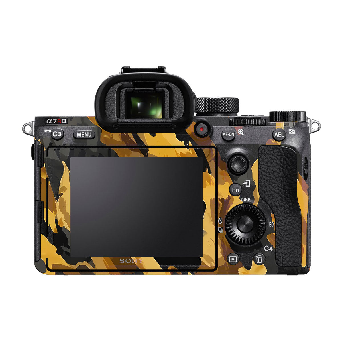 Camo Tiger Blend Sony A7R III Camera Skins
