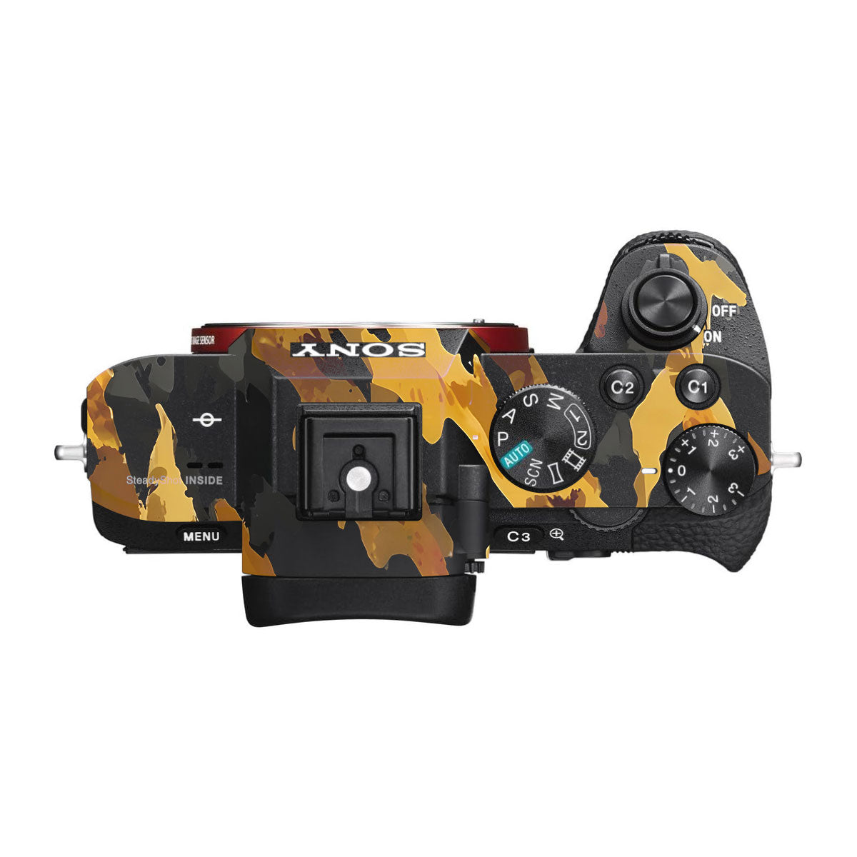 Camo Tiger Blend Sony A7R III Camera Skins
