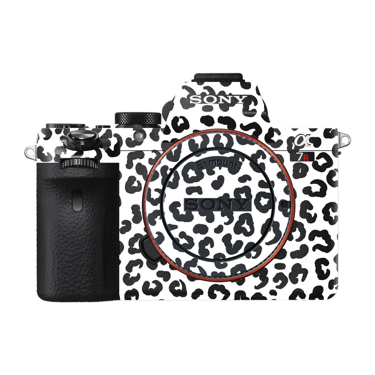 White Leopard Sony A7R III Camera Skins