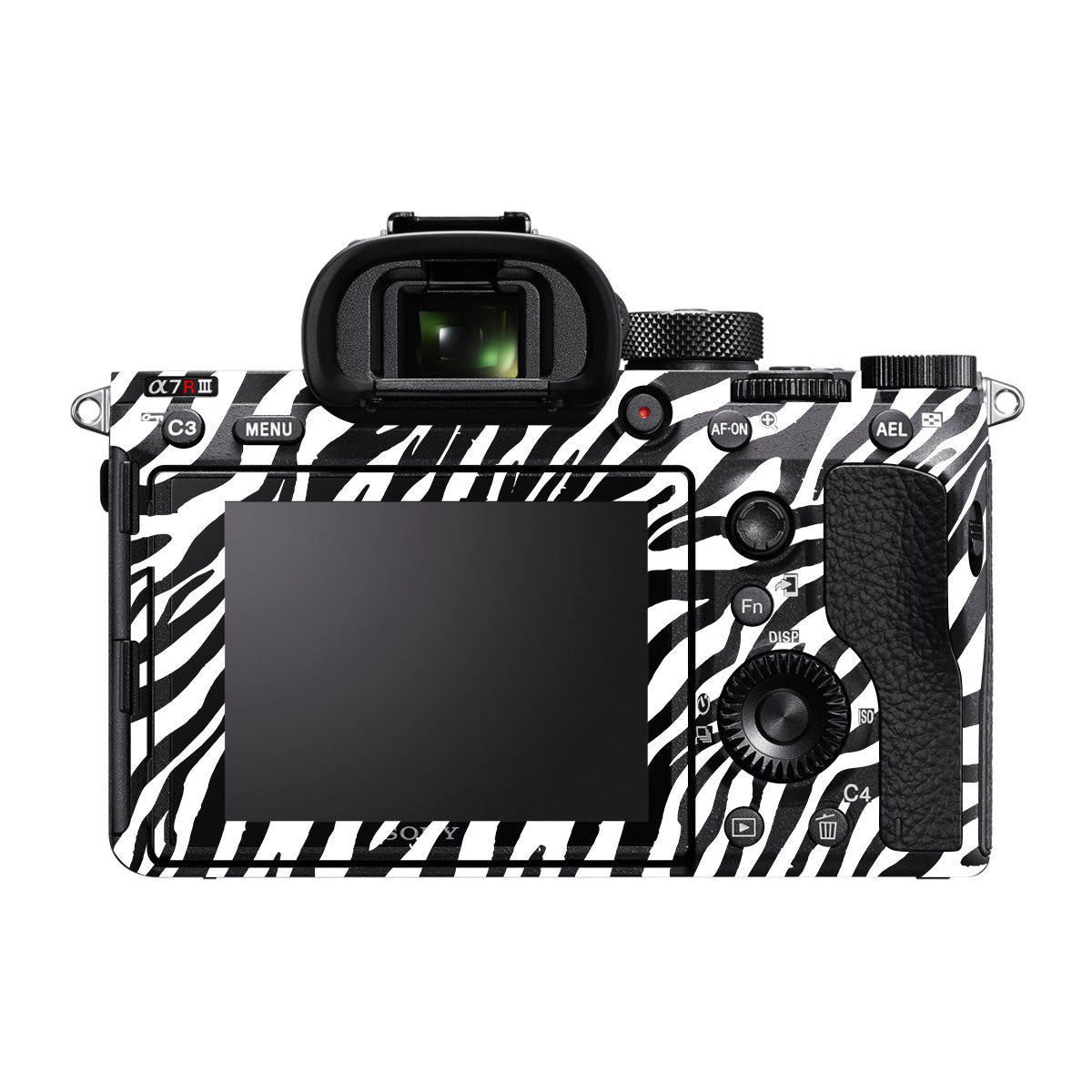 Classic Zebra Stripes Sony A7R III Camera Skins