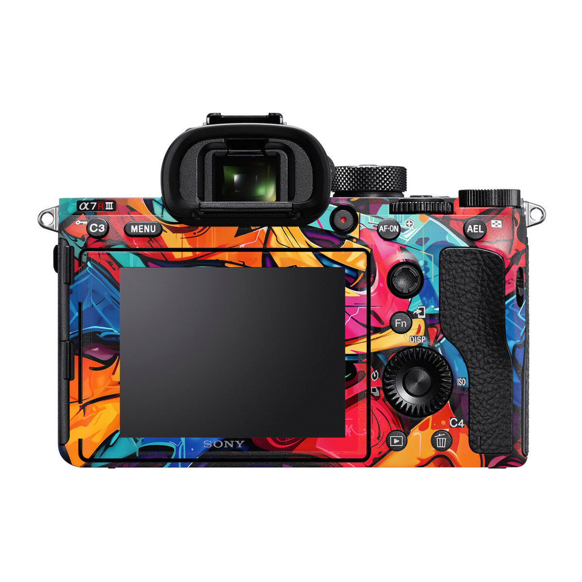 Urban Graffiti Explosion Sony A7R III Camera Skins