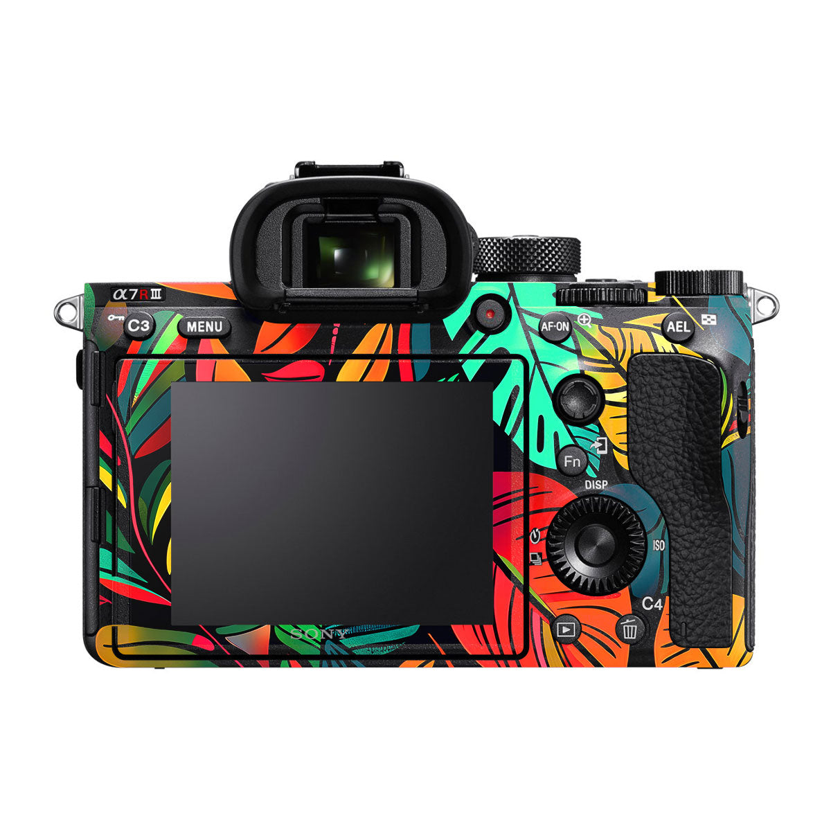 Tropical Jungle Leaves Sony A7R III Camera Skins
