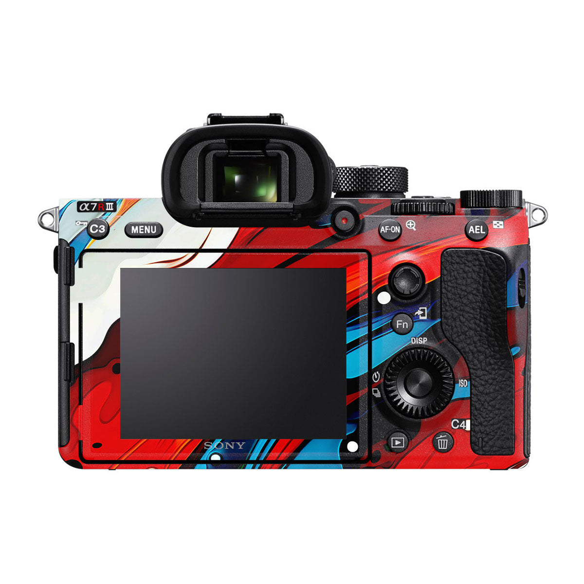 Fire & Ice Flow Sony A7R III Camera Skins