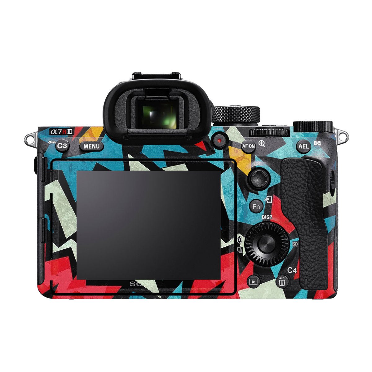 Pop Art Lightning Sony A7R III Camera Skins