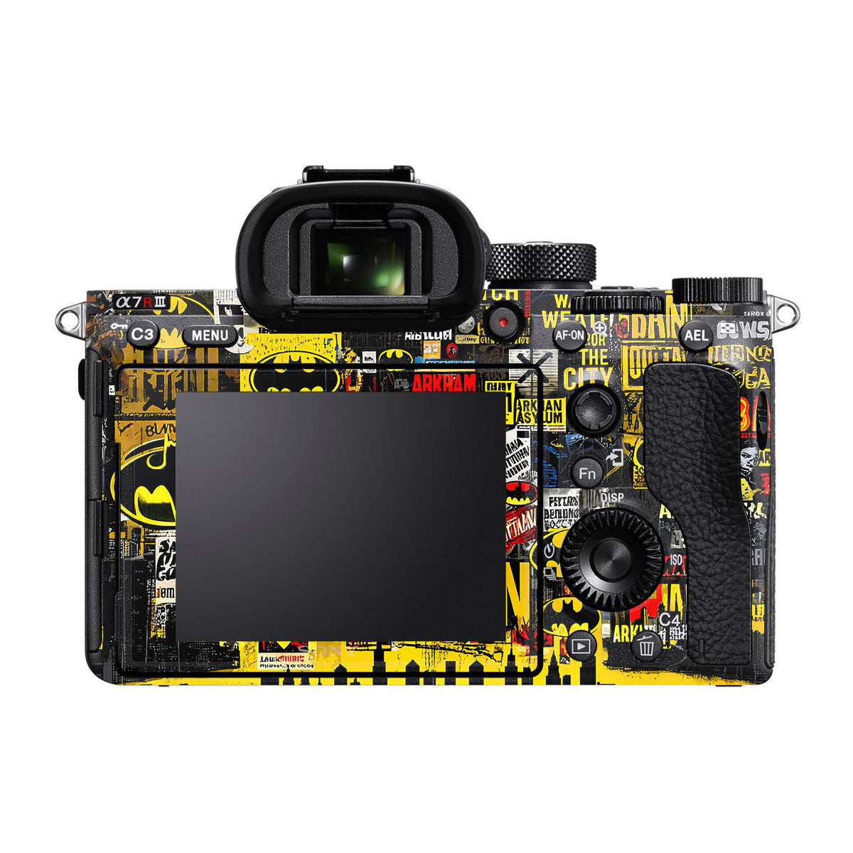 Batman Collage Sony A7R III Camera Skin