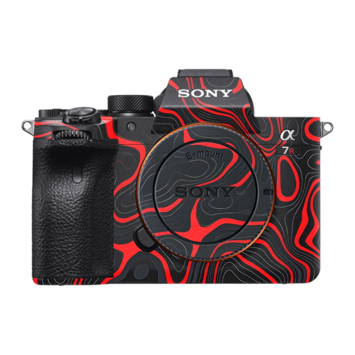 Crimson Waves Sony A7R IV Camera Skin