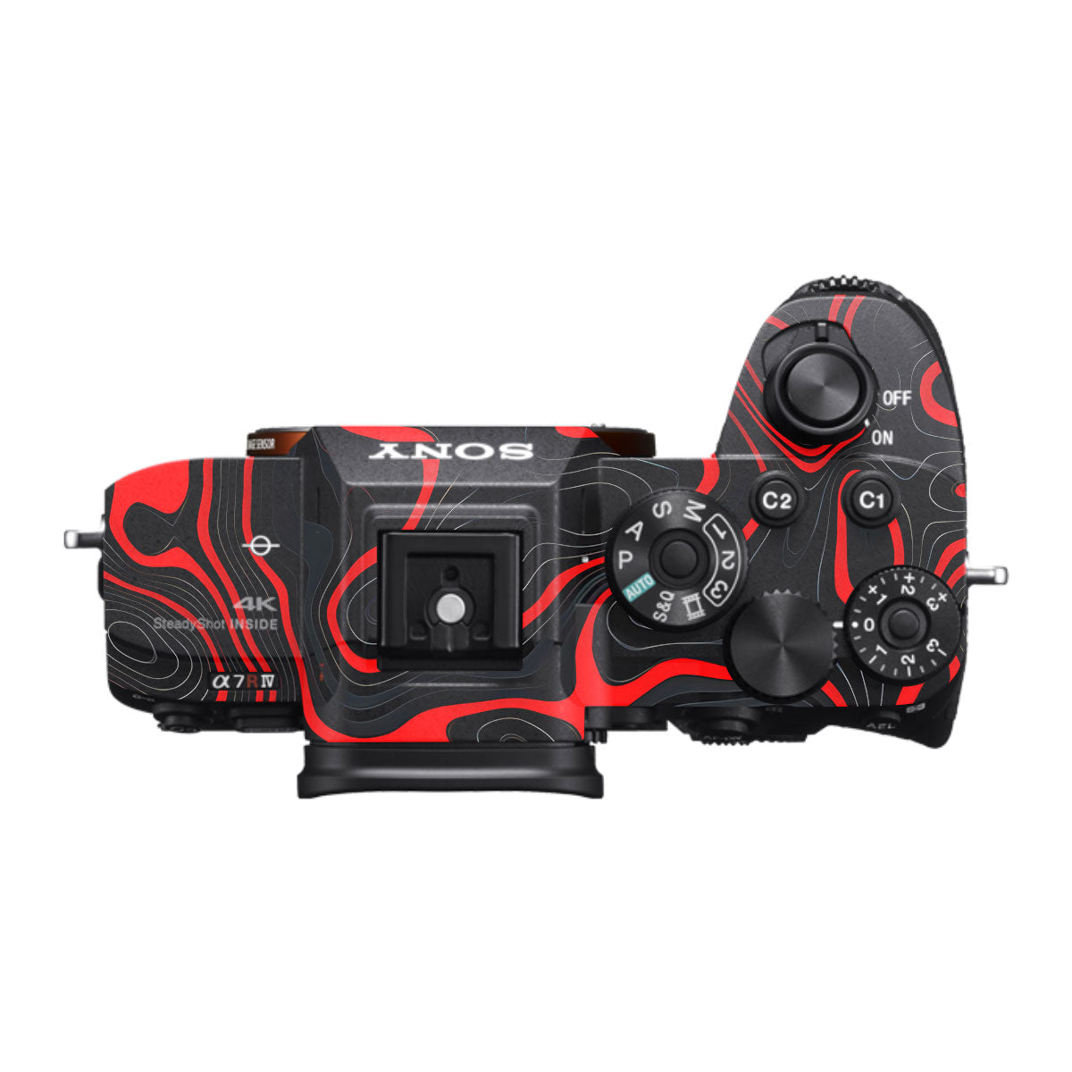 Crimson Waves Sony A7R IV Camera Skin
