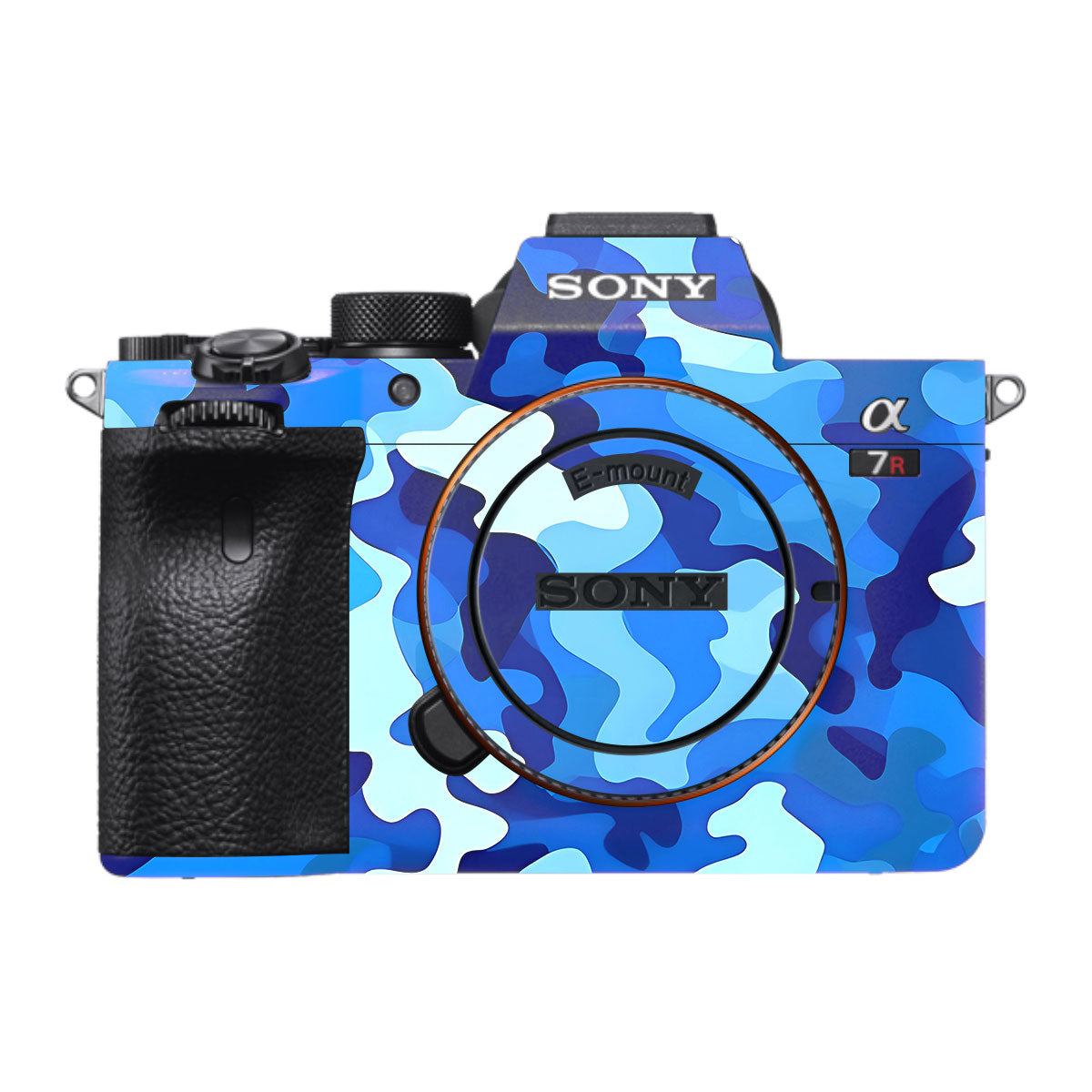Arctic Blue Camo Pattern Sony A7R IV Camera Skin