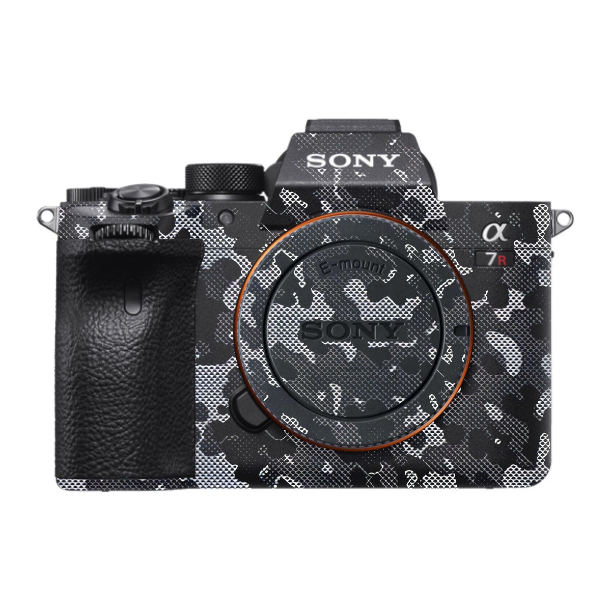 Stealth Grey Camo Sony A7R IV Camera Skin