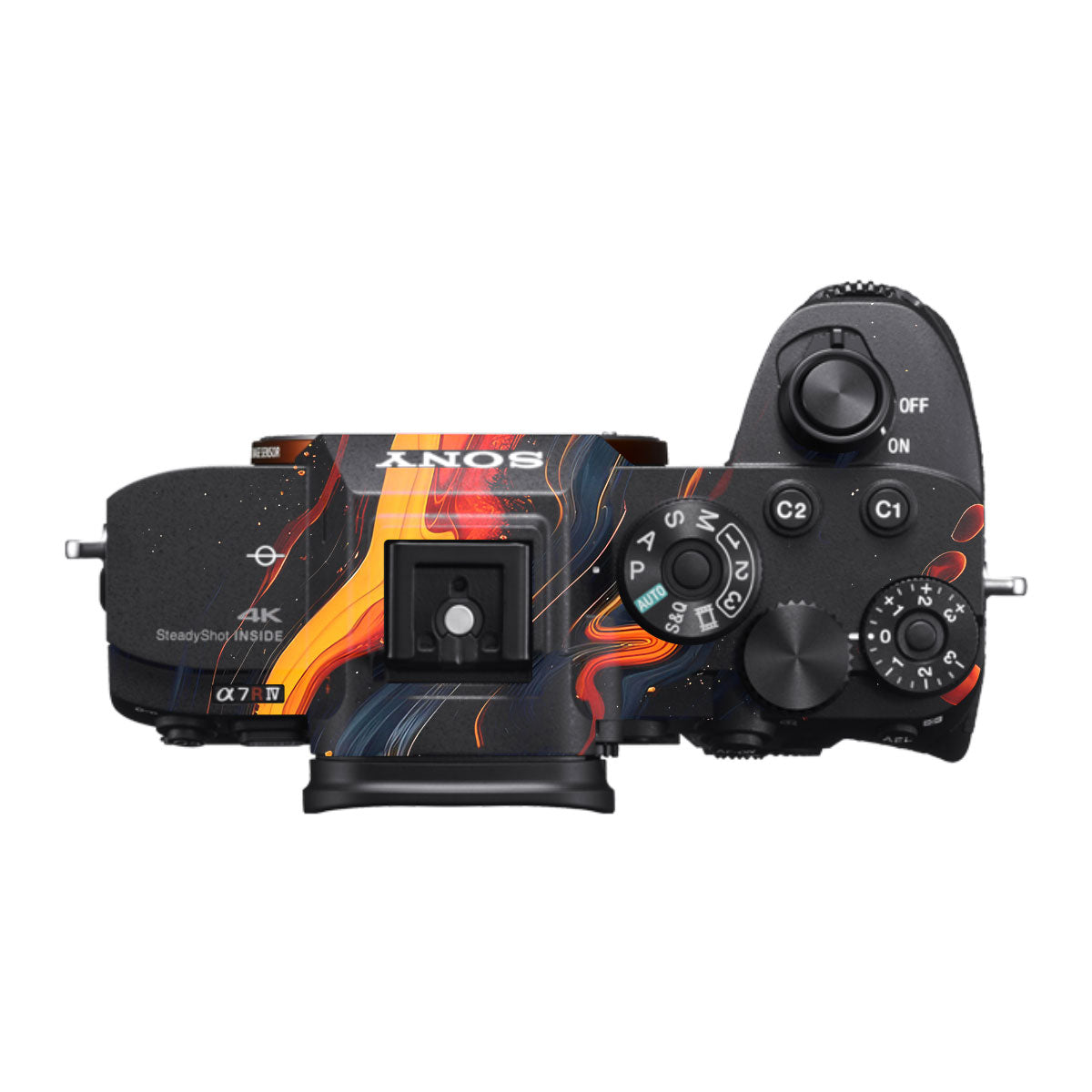 Lava Marble Sony A7R IV Camera Skin