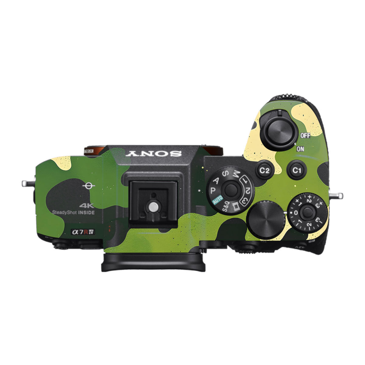 Camouflage Pattern Sony A7R IV Camera Skin