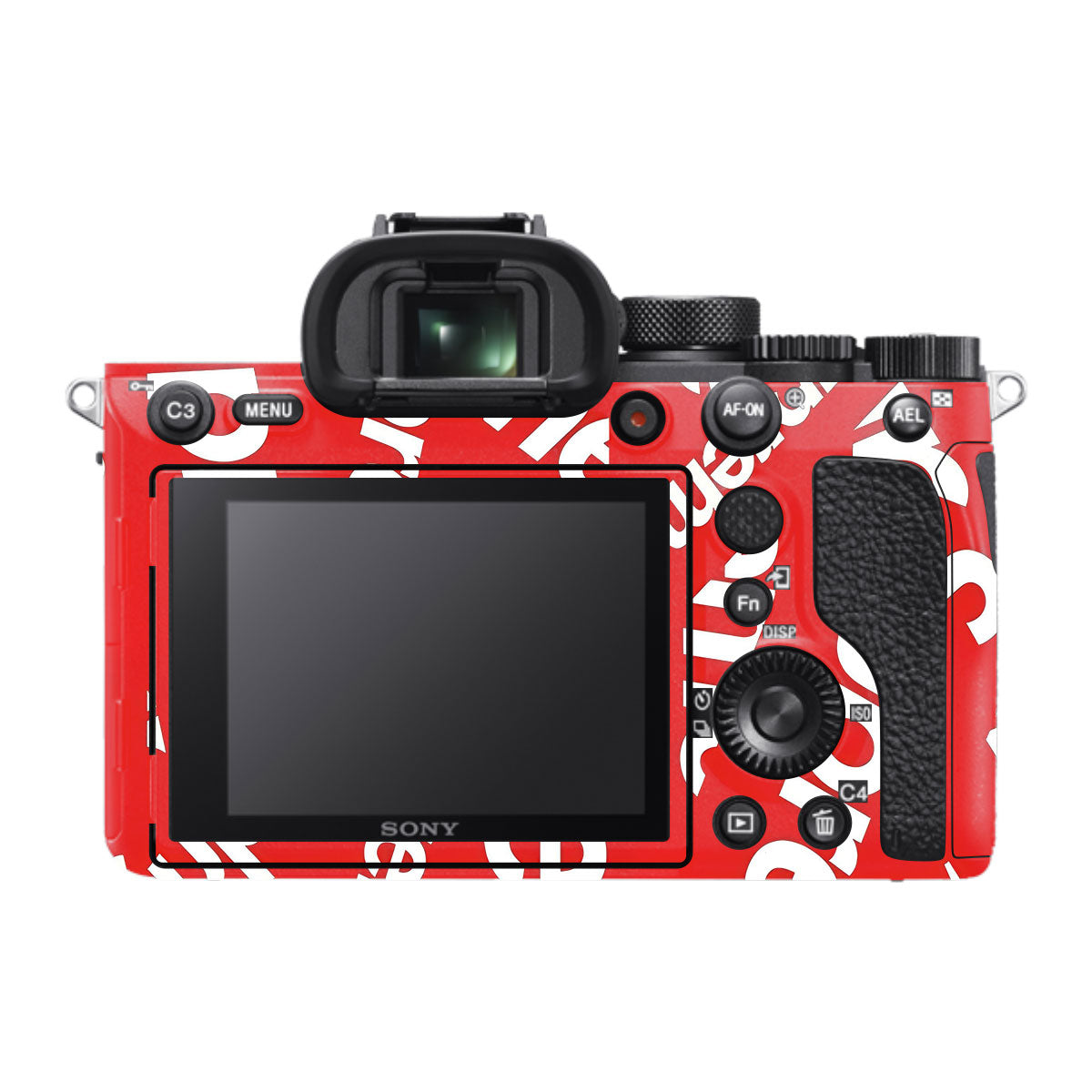 Supreme Red Sony A7R IV Camera Skin