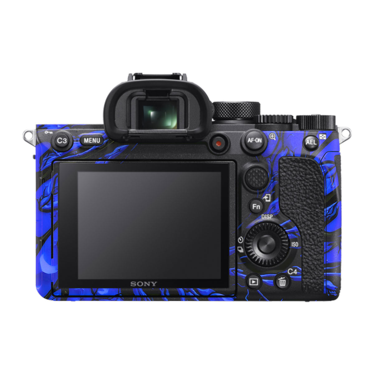Venom Blue Sony A7R IV Camera Skin
