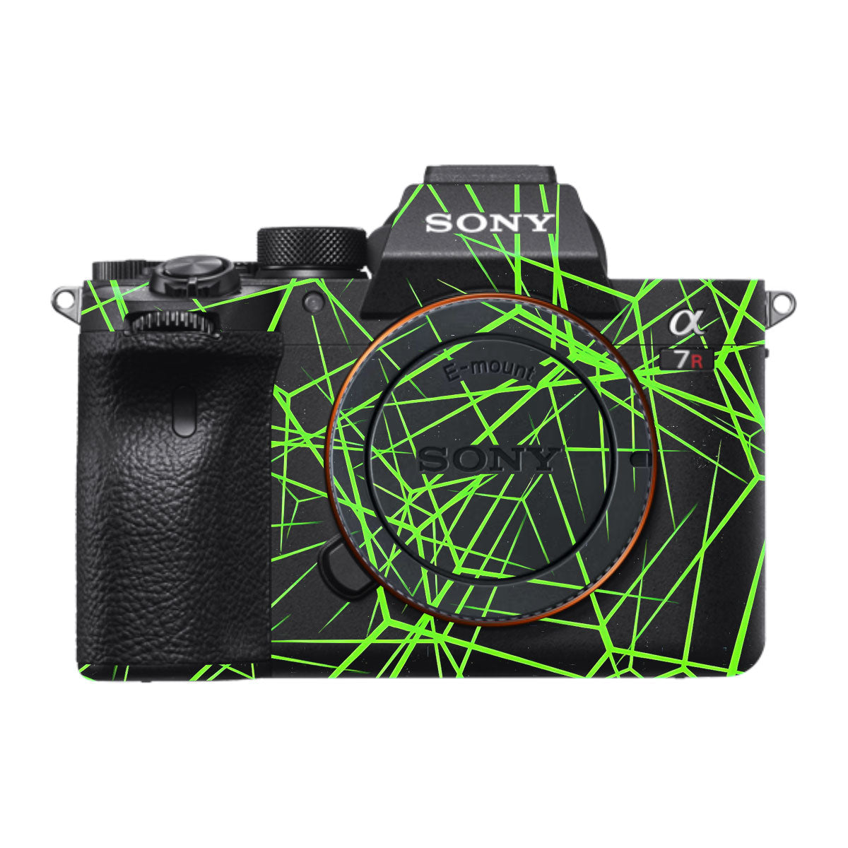 Neon Grid Sony A7R IV Camera Skin
