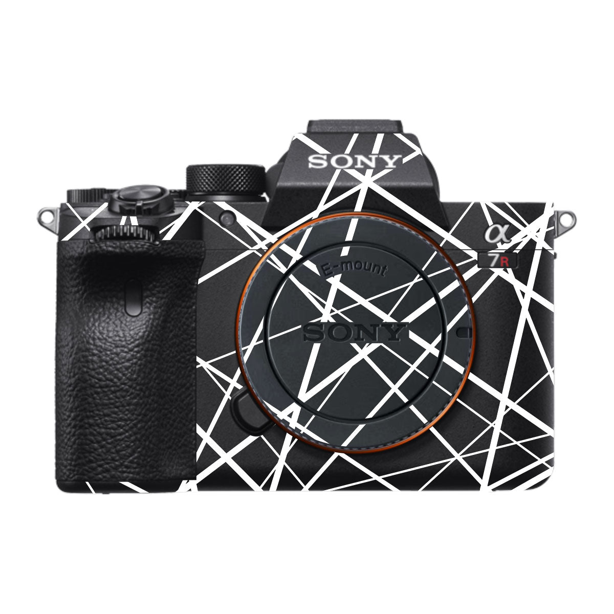 Mono Grid Sony A7R IV Camera Skin