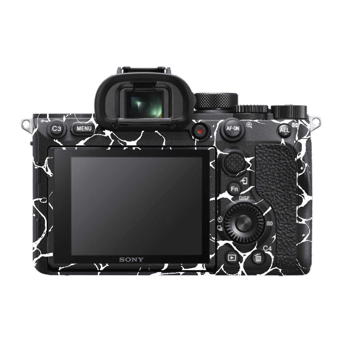 White Web Sony A7R IV Camera Skin