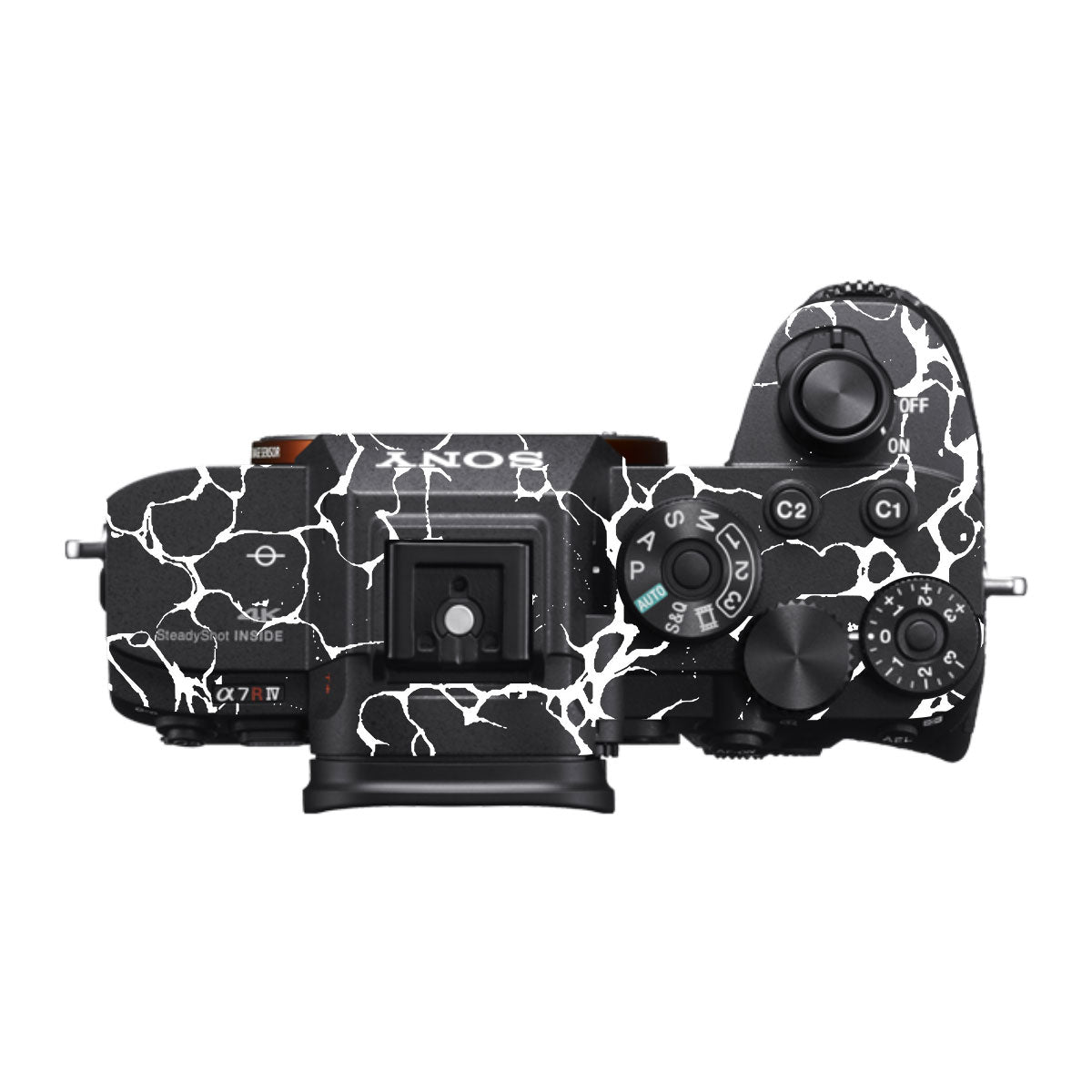 White Web Sony A7R IV Camera Skin