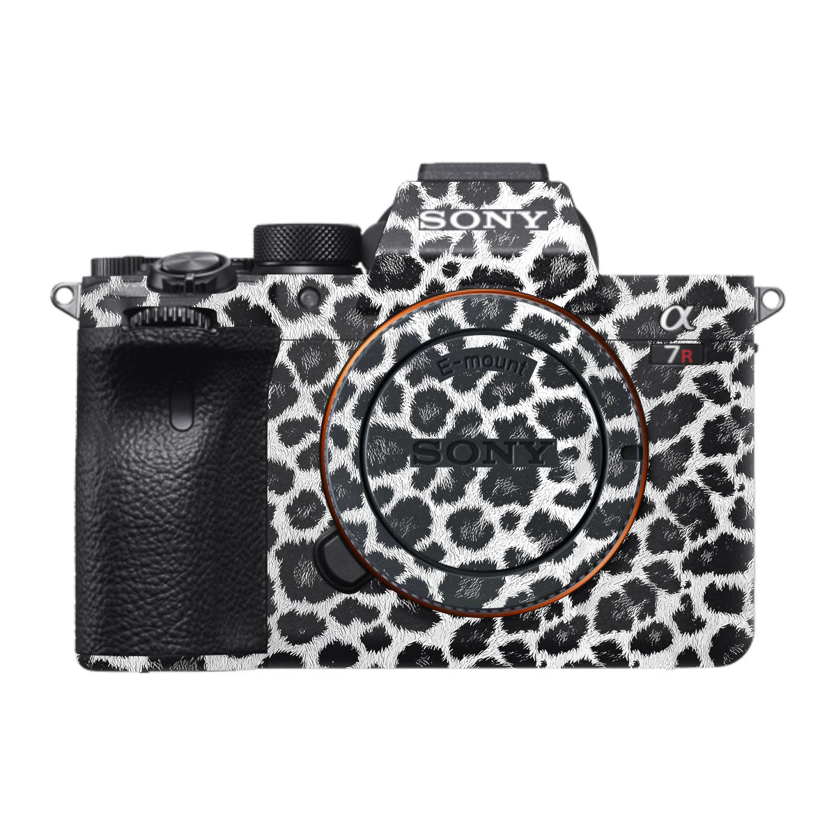 Snow Leopard Spots Sony A7R IV Camera Skin