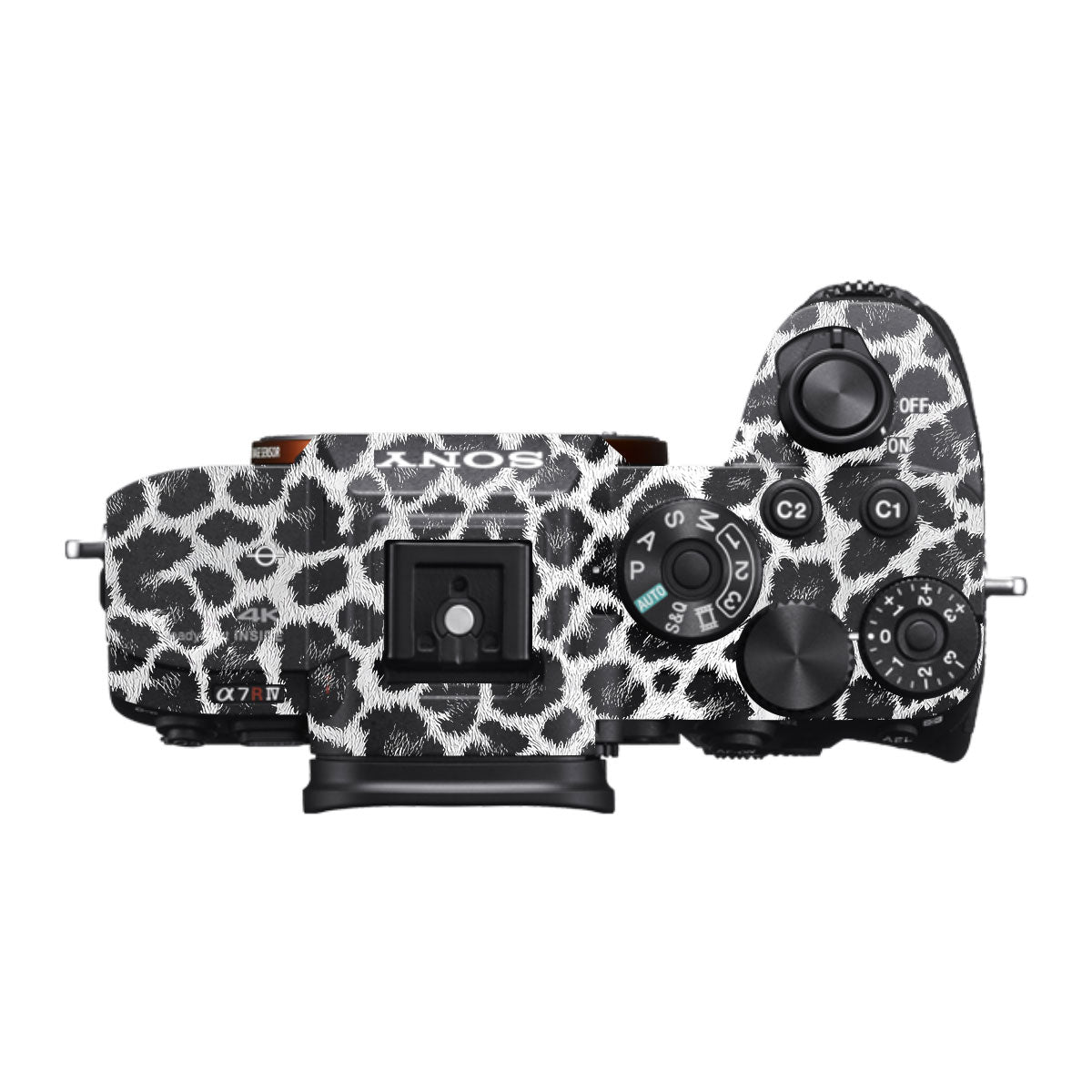 Snow Leopard Spots Sony A7R IV Camera Skin