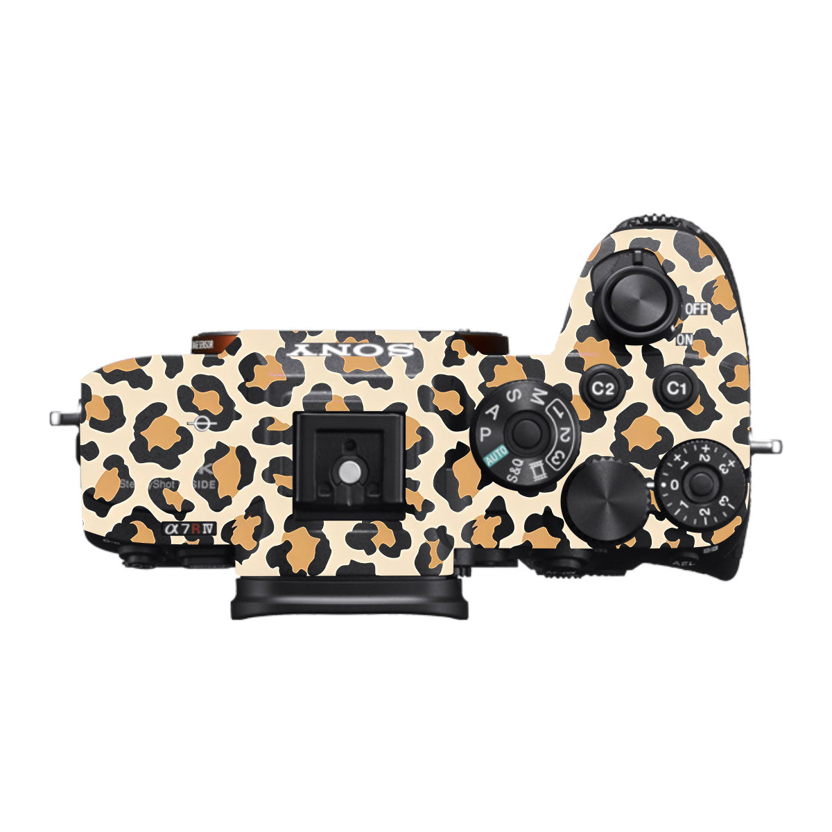 Sandy Leopard Spots Sony A7R IV Camera Skin