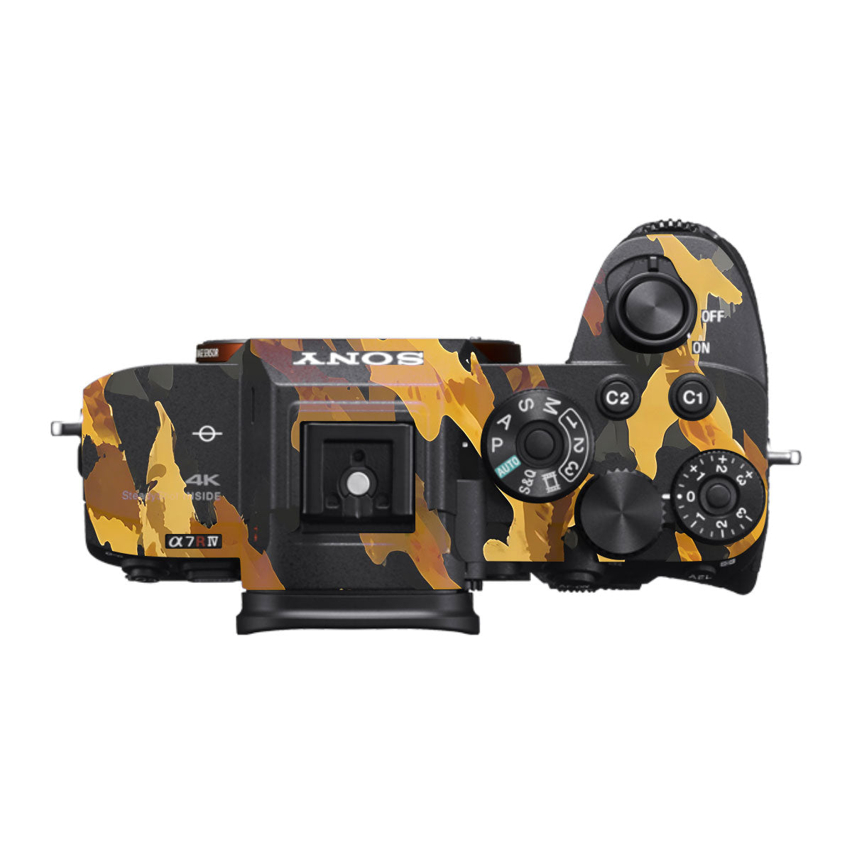 Camo Tiger Blend Sony A7R IV Camera Skin