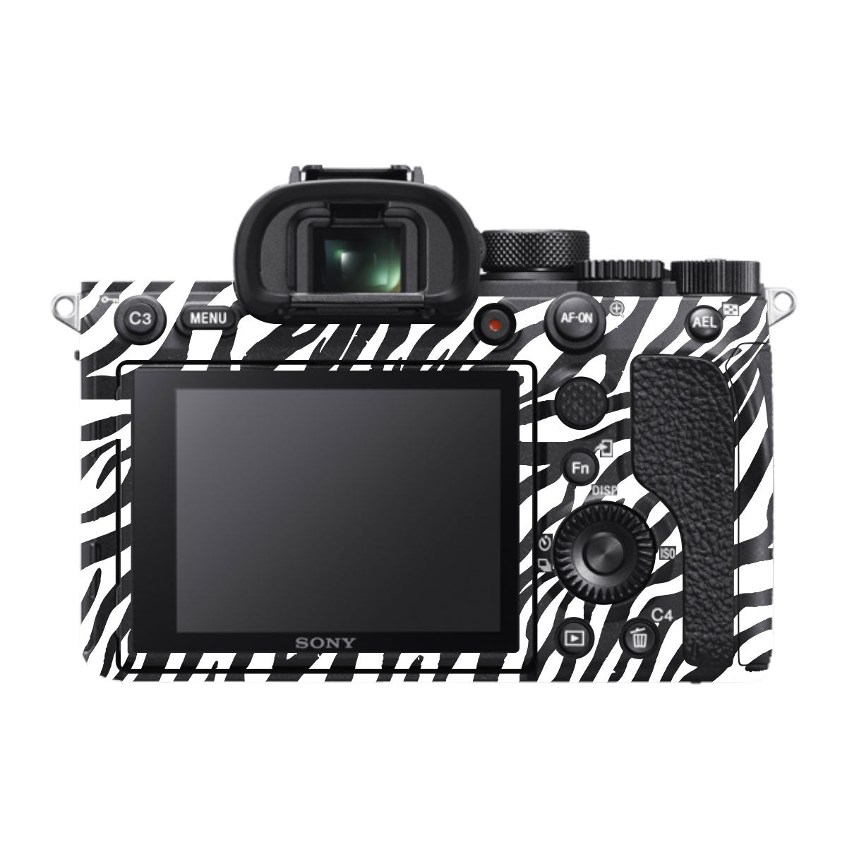 Classic Zebra Stripes Sony A7R IV Camera Skin