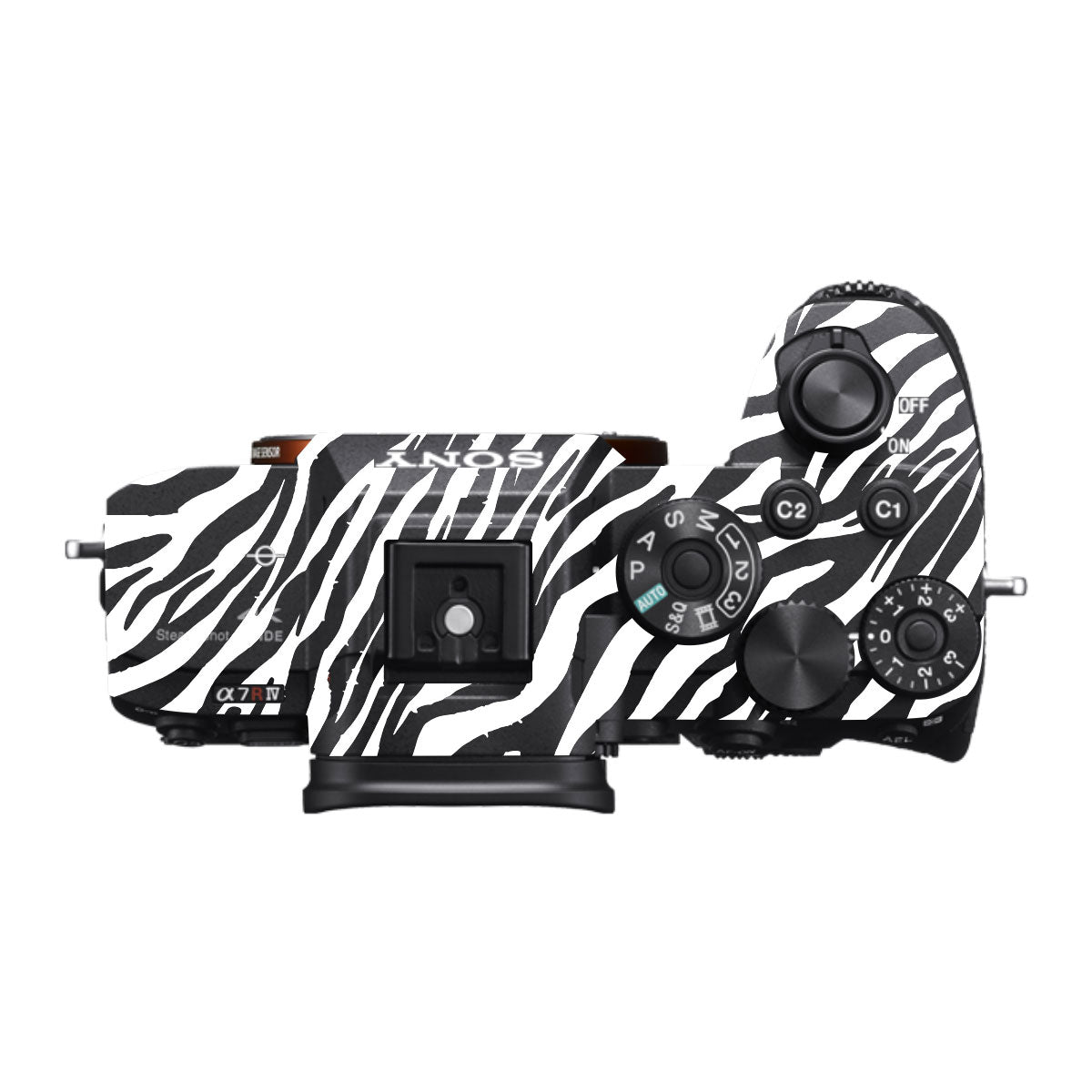 Classic Zebra Stripes Sony A7R IV Camera Skin