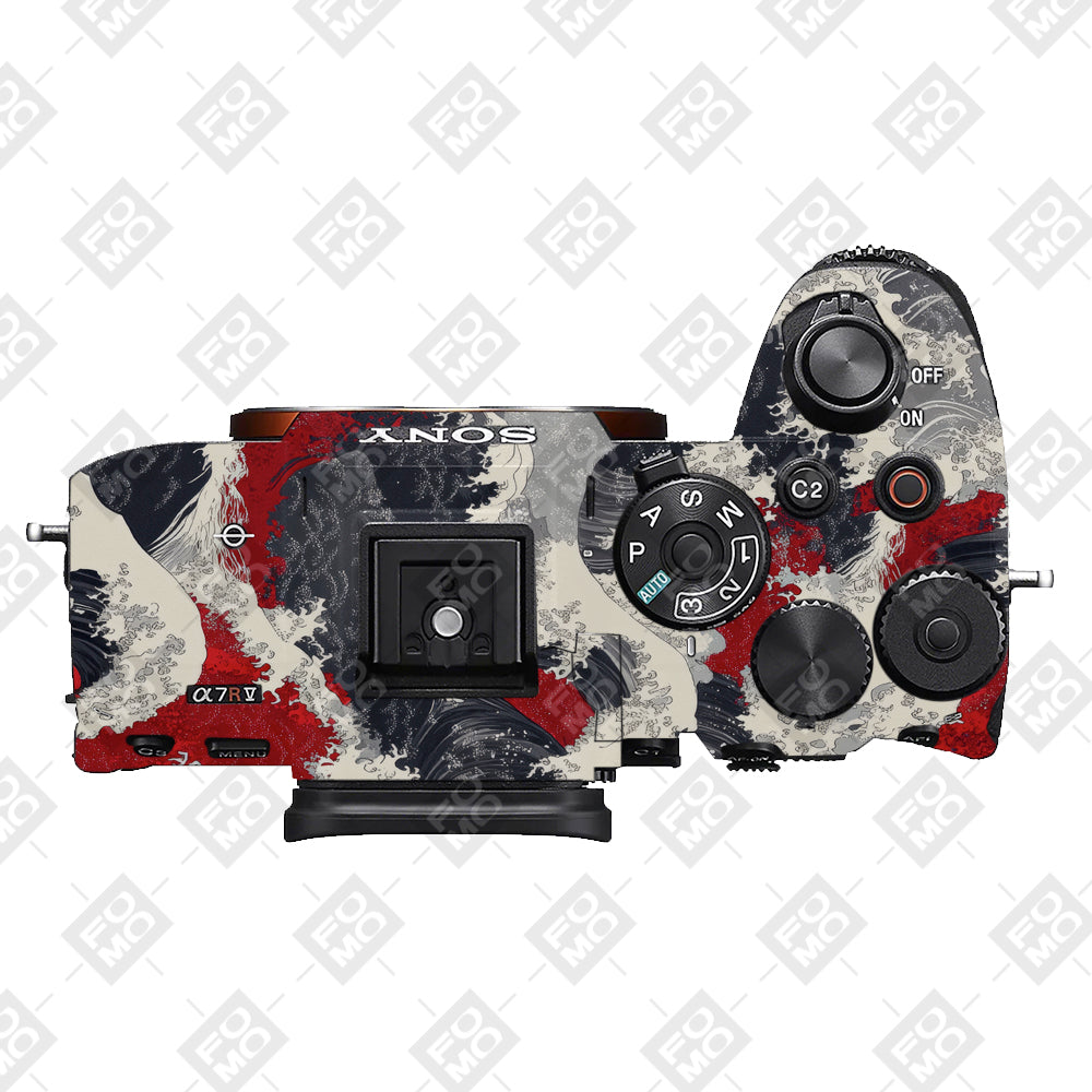 Abstract Waves Sony A7RV Camera Skin