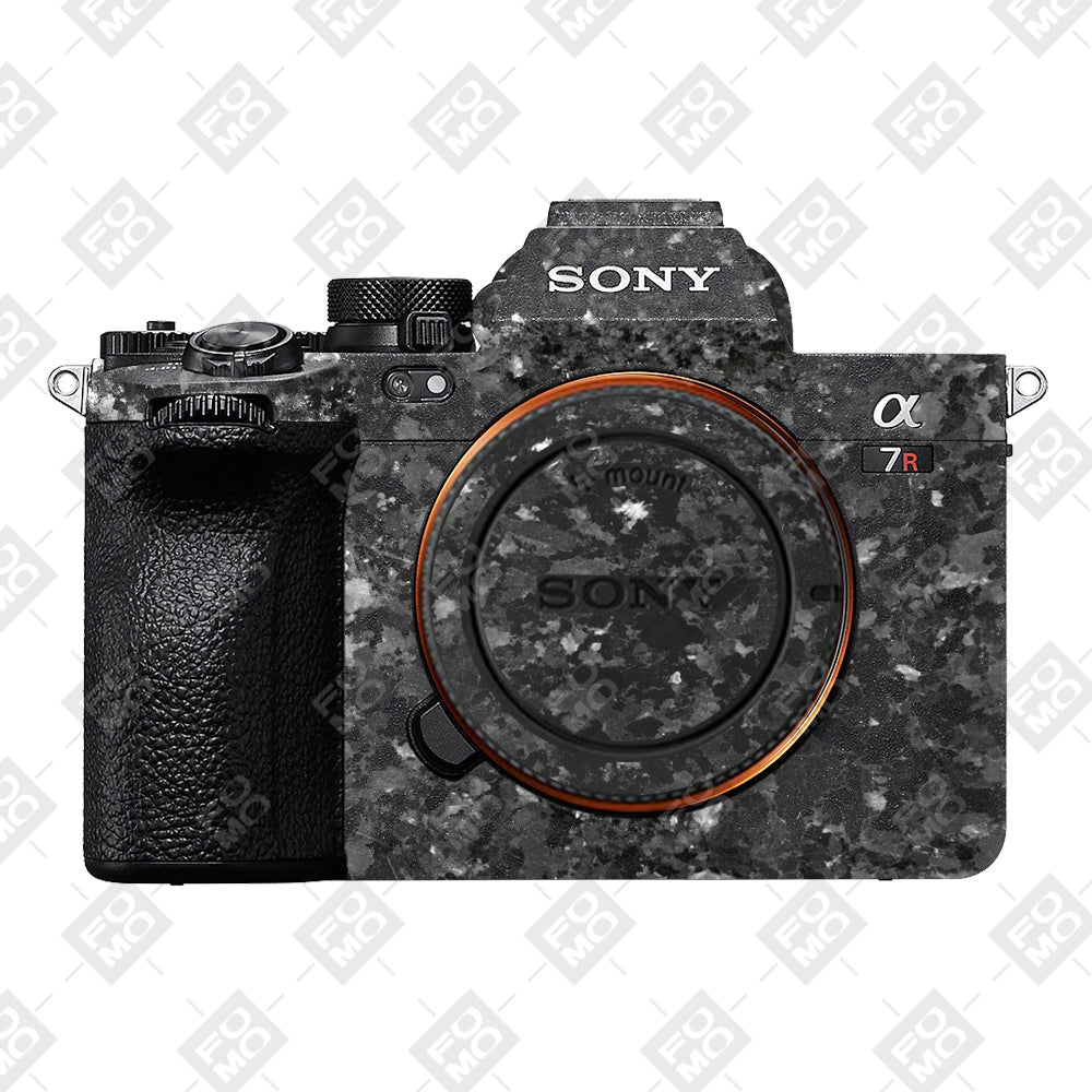 Black Granite Sony A7RV Camera Skins