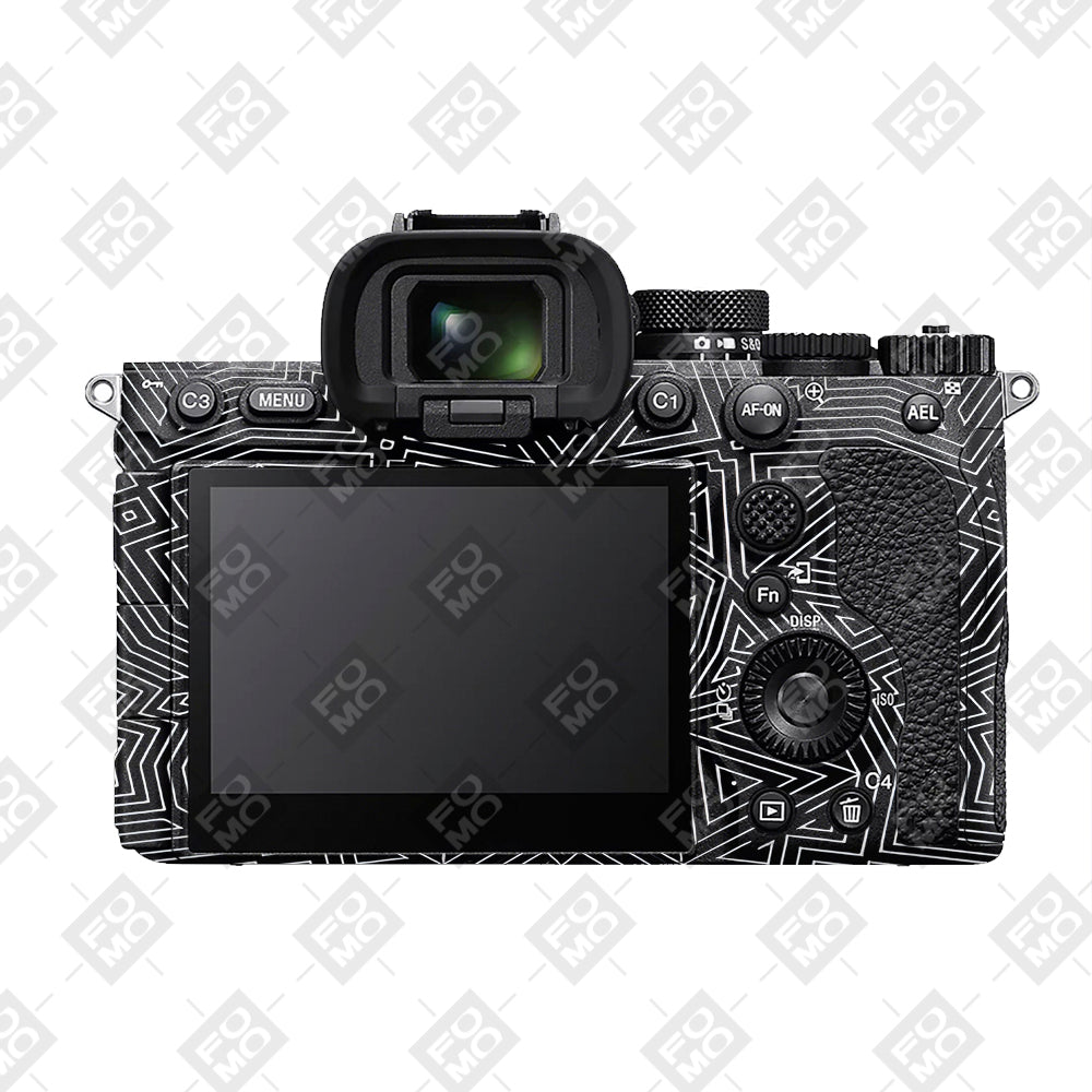 Geometric Pattern Sony A7RV Camera Skins