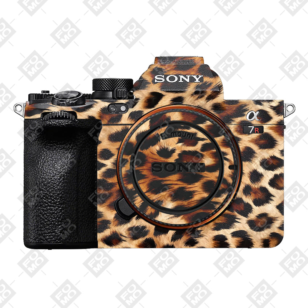 Classic Leopard Spots Sony A7RV Camera Skins