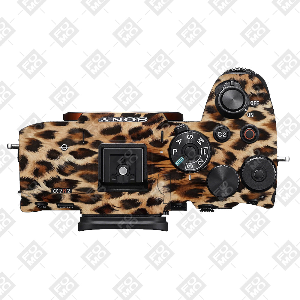 Classic Leopard Spots Sony A7RV Camera Skins
