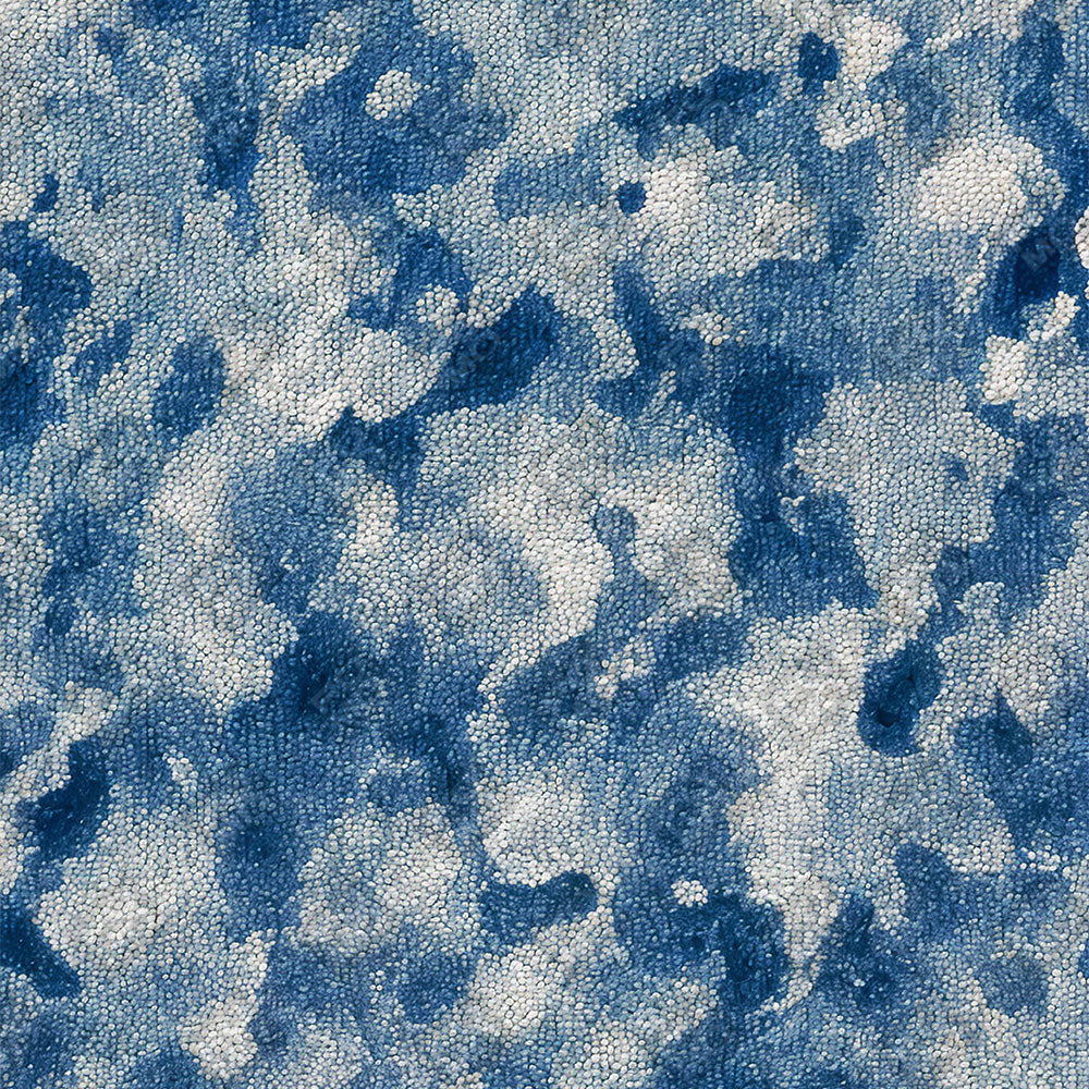 Blue Watercolor Fabric Sony A7RV Camera Skin