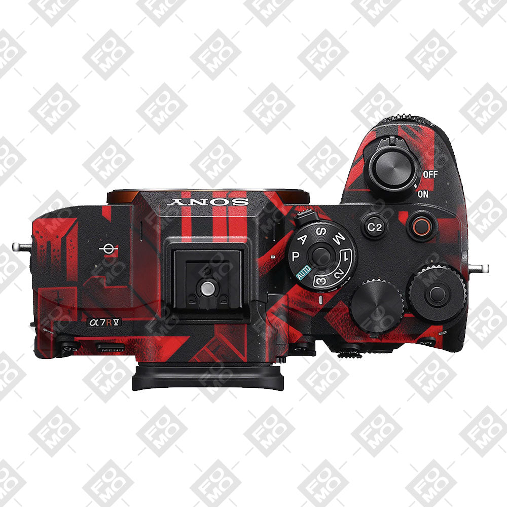 Cyber Maze Circuit Sony A7RV Camera Skin