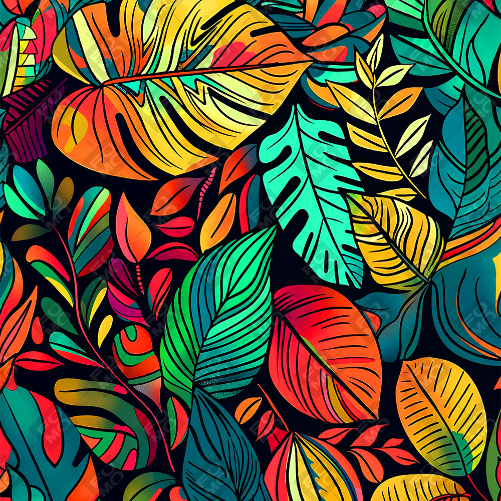 Tropical Jungle Leaves Sony A7RV Camera Skin