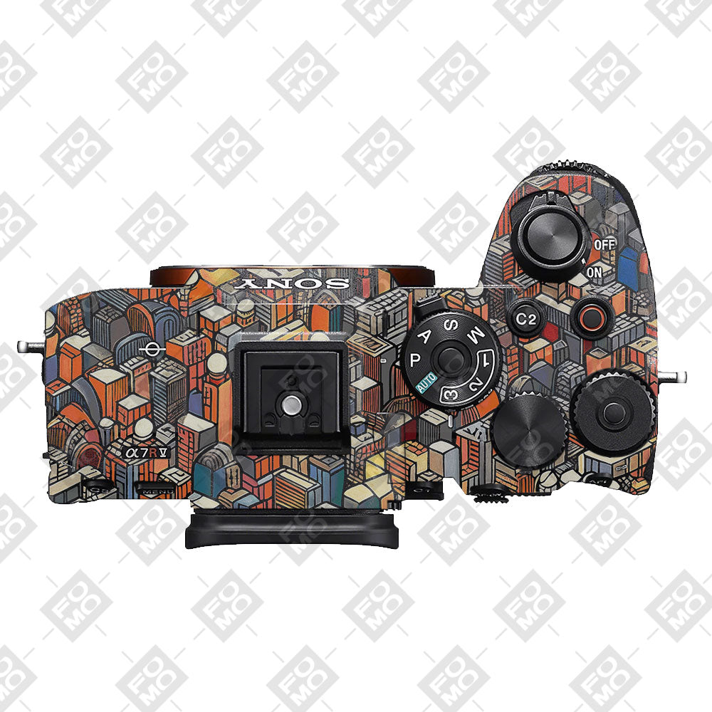 Isometric Cityscape Sony A7RV Camera Skin