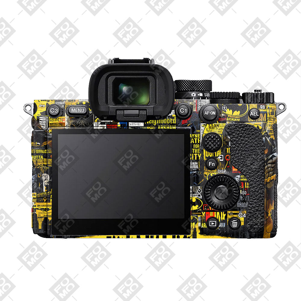 Batman Collage Sony A7RV Camera Skin