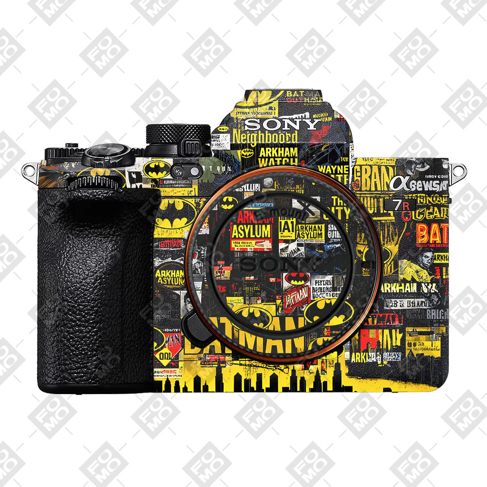 Batman Collage Sony A7RV Camera Skin