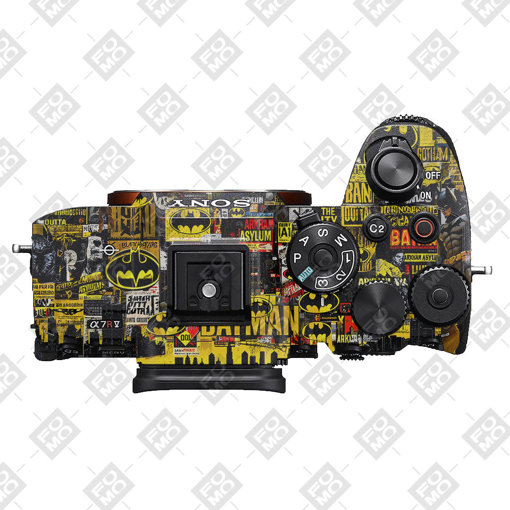 Batman Collage Sony A7RV Camera Skin