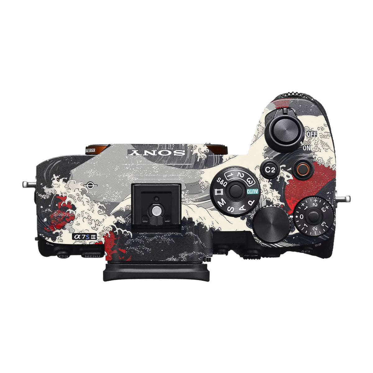 Abstract Waves Sony A7S III Camera Skin