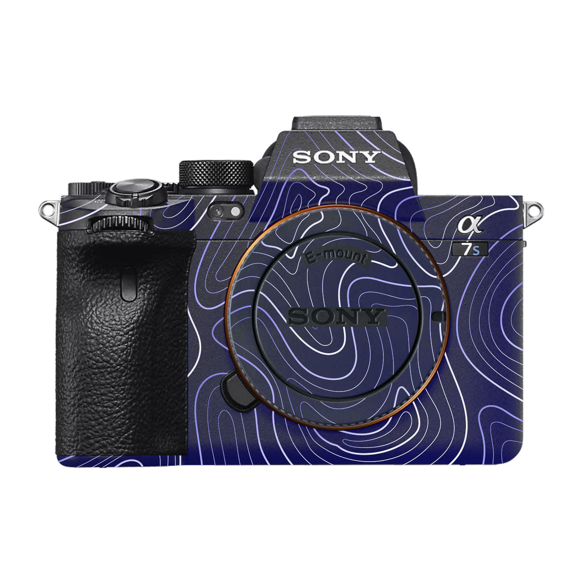 Deep Blue Contour Sony A7S III Camera Skin