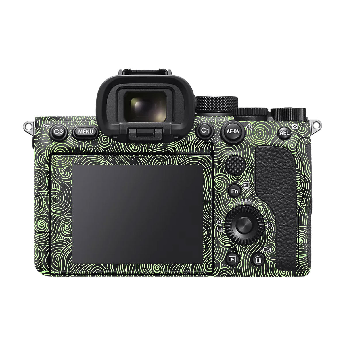 Green Spirals Sony A7S III Camera Skin
