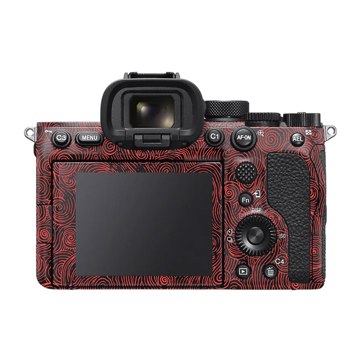 Red Spirals Sony A7S III Camera Skin