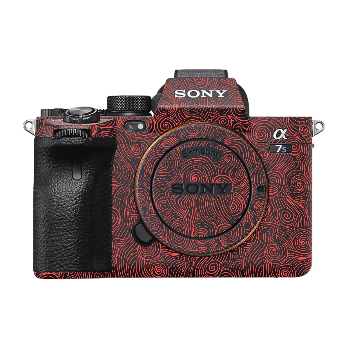 Red Spirals Sony A7S III Camera Skin